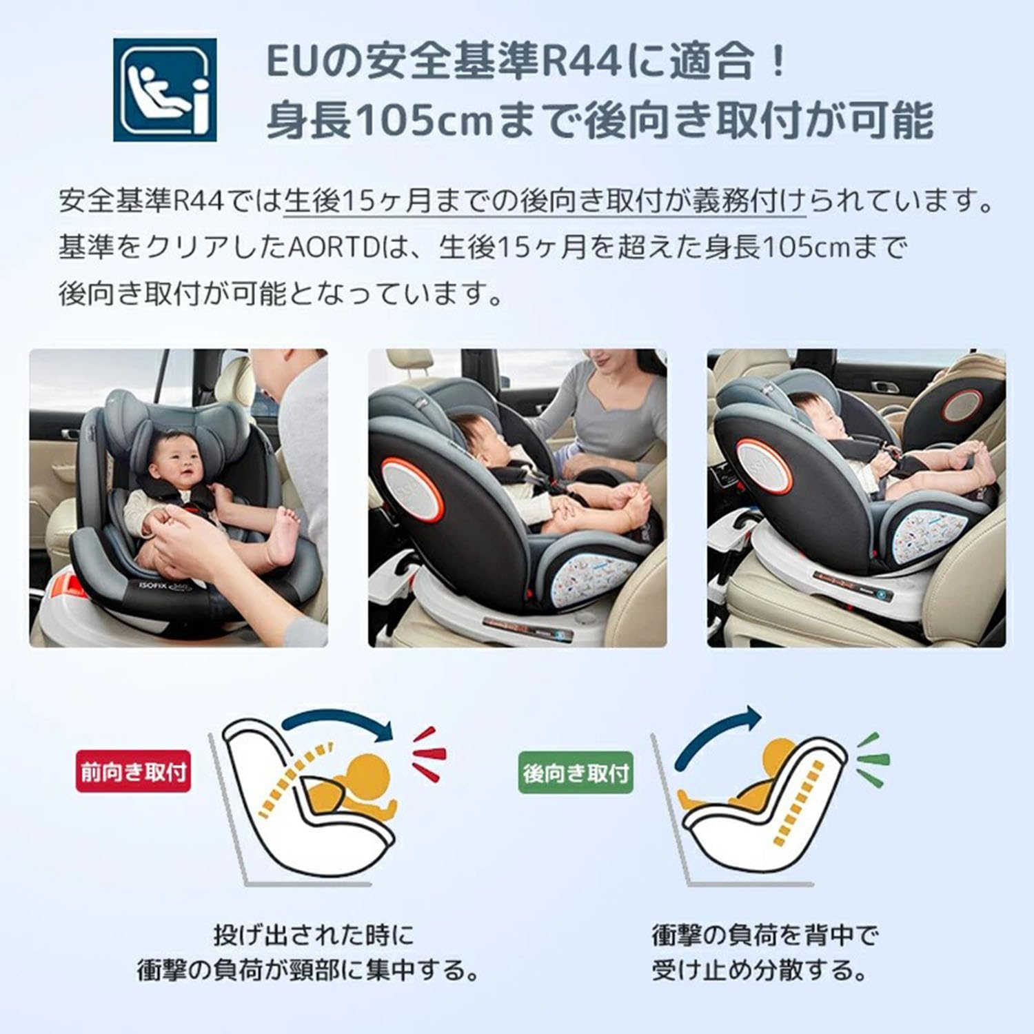 【新品】COLEBREAD チャイルドシート 360度回転 ISOFIXレッド Amazon | チャイルドシート 360度 回転式 ISOFIX対応 成長に合わせて